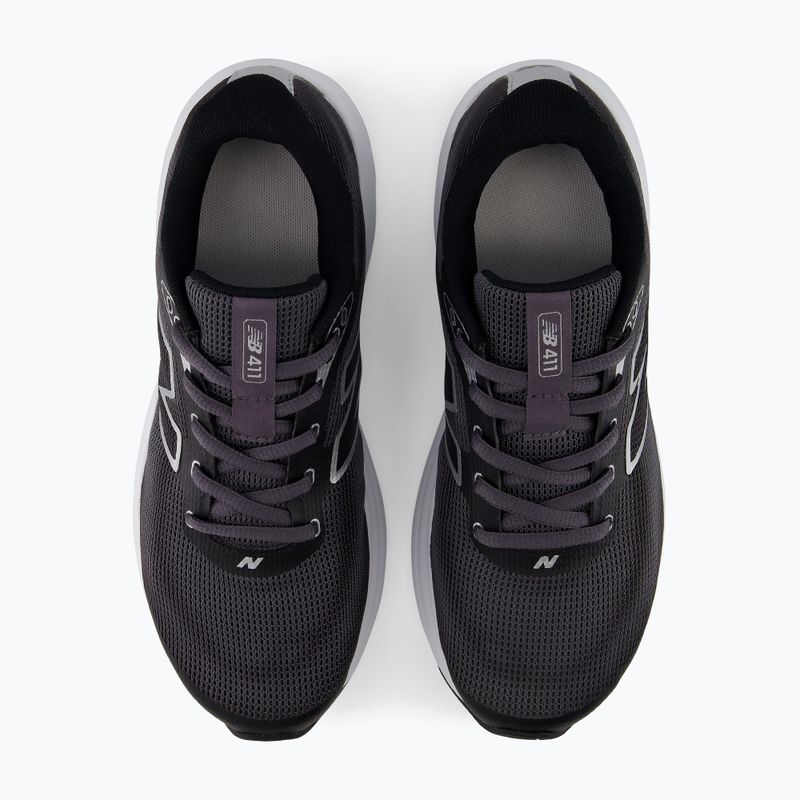 Moteriški bėgimo batai New Balance 411's V4 black/magnet/silver metallic 5