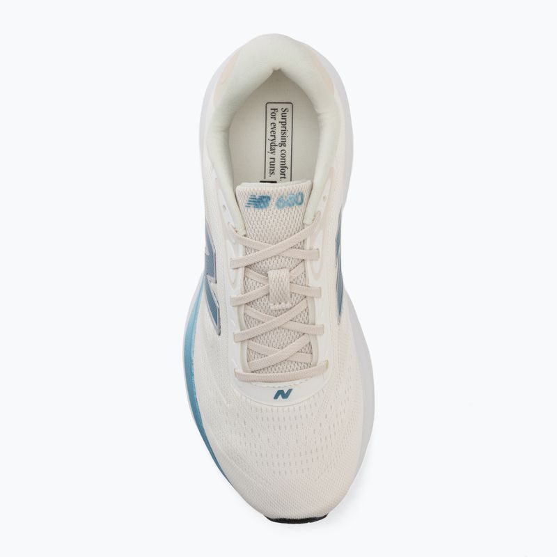 Moteriški bėgimo batai New Balance Fresh Foam 680's V9 sea salt/altitude metallic/white 5