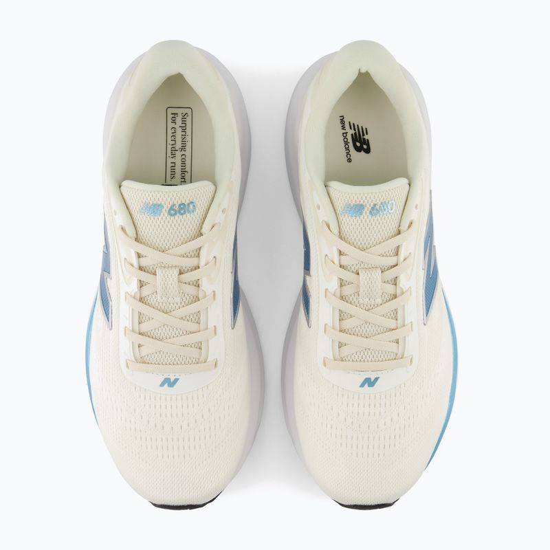 Moteriški bėgimo batai New Balance Fresh Foam 680's V9 sea salt/altitude metallic/white 5