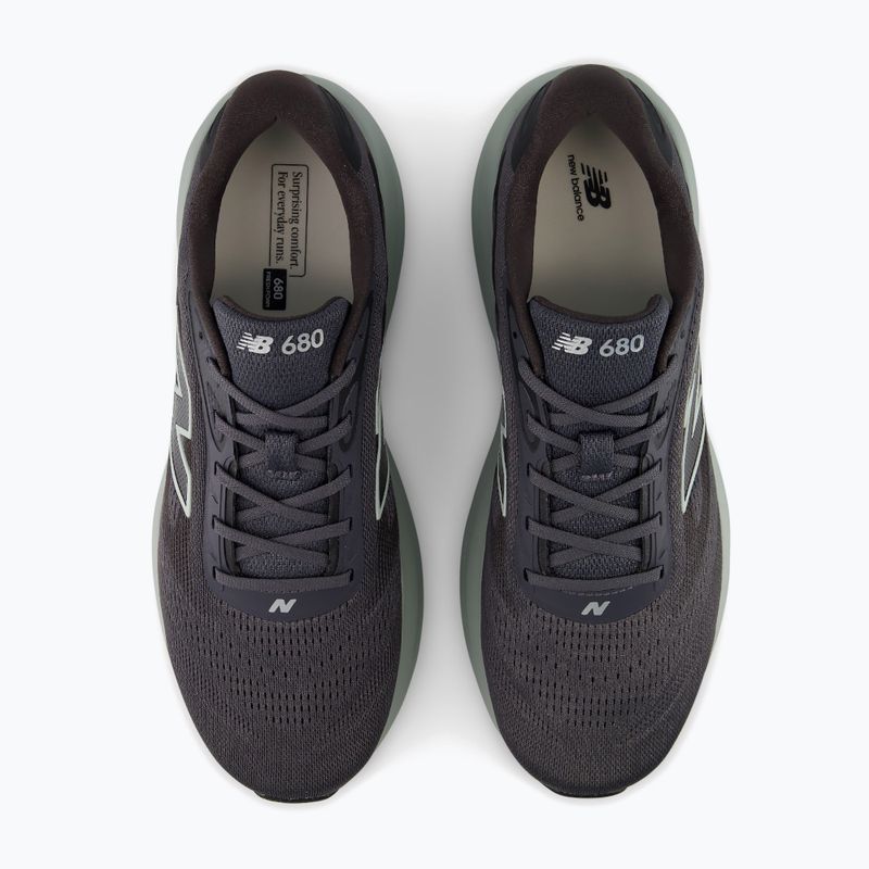 Vyriški bėgimo batai New Balance Fresh Foam 680's V9 grey 4