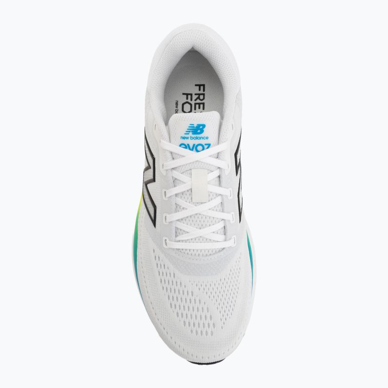 Vyriški bėgimo batai New Balance Fresh Foam Evoz V4 white/black/altitude 5