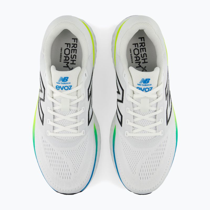 Vyriški bėgimo batai New Balance Fresh Foam Evoz V4 white/black/altitude 3