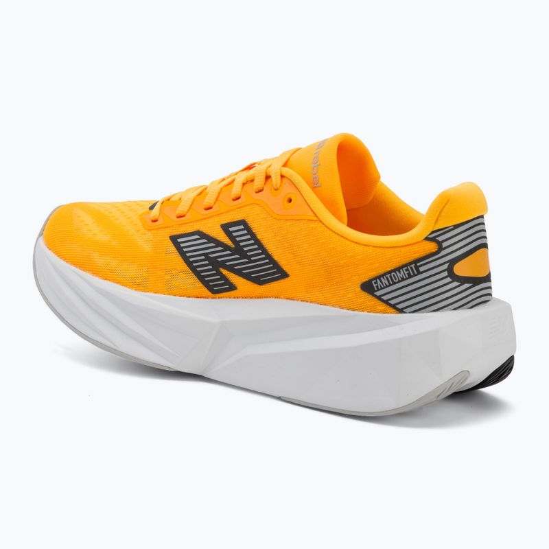 Moteriški bėgimo batai New Balance FuelCell Rebel V5 satsuma orange/grey matter 3