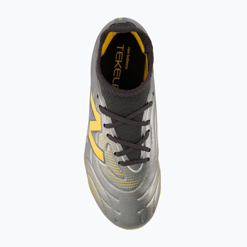 Vaikiški futbolo bateliai New Balance Tekela Team V5 FG harbor grey/black cement 4