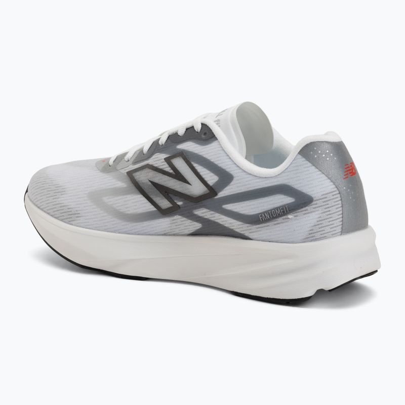 Vyriški bėgimo batai New Balance FuelCell Flite-R V1 white/slate grey/neo flame 3