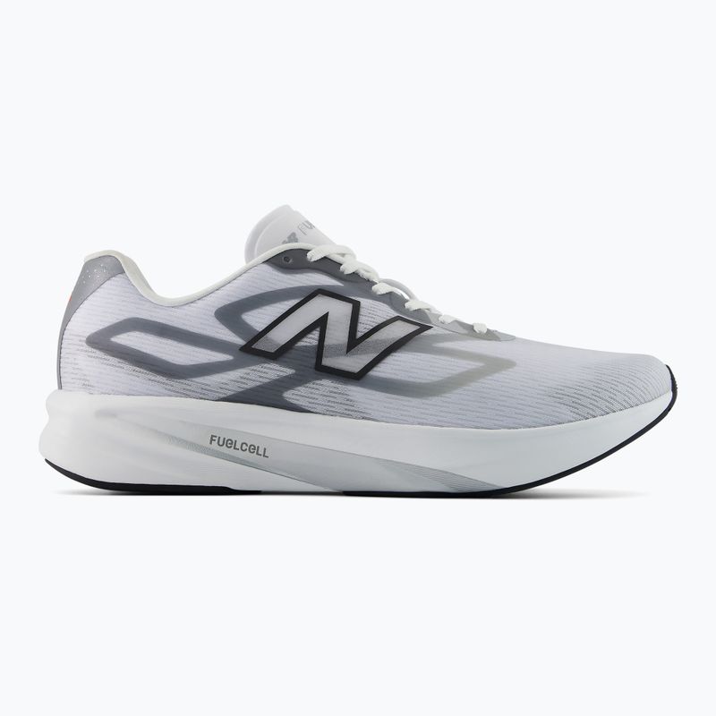 Vyriški bėgimo batai New Balance FuelCell Flite-R V1 white/slate grey/neo flame 2