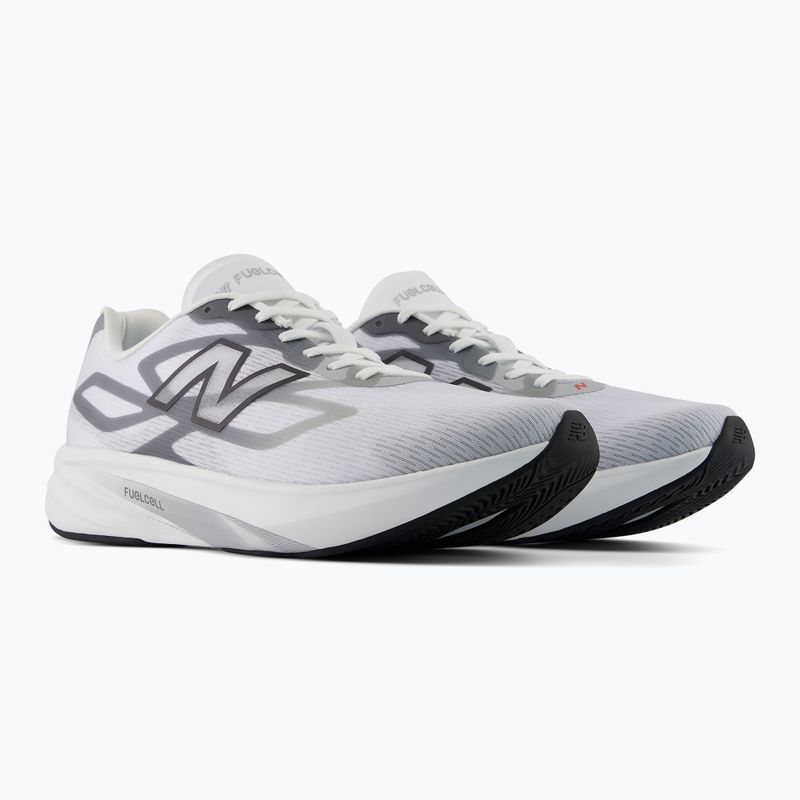 Vyriški bėgimo batai New Balance FuelCell Flite-R V1 white/slate grey/neo flame 4