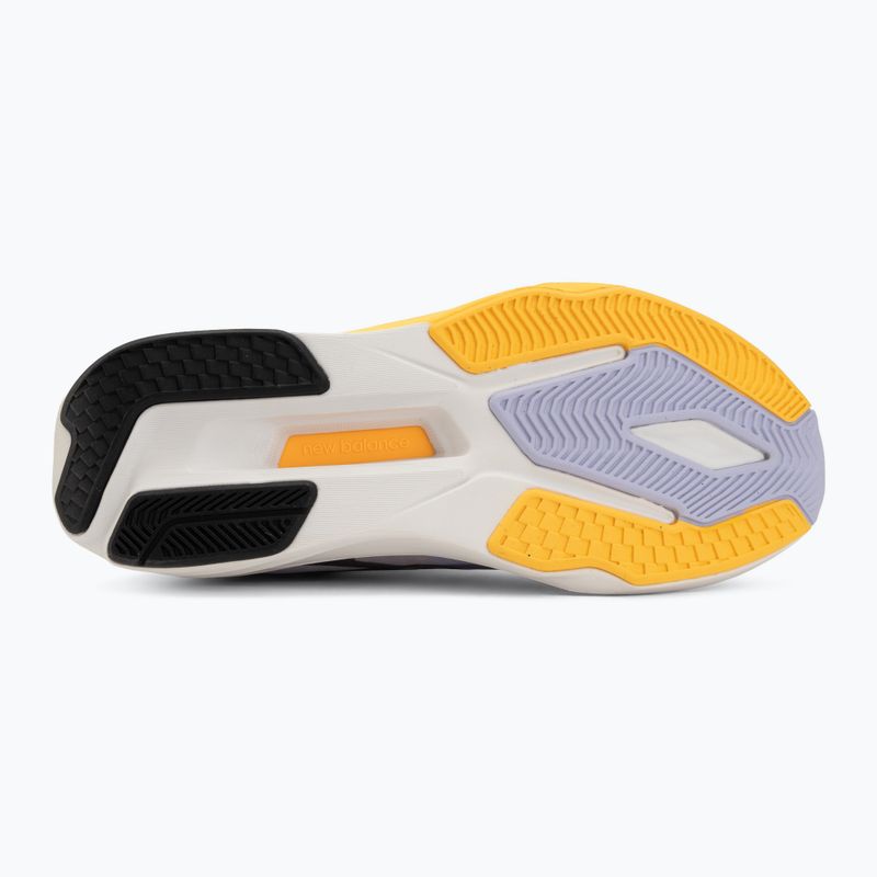 Vyriški bėgimo batai New Balance FuelCell Flite-R V1 smoked violet/satsuma orange/meteorite 4