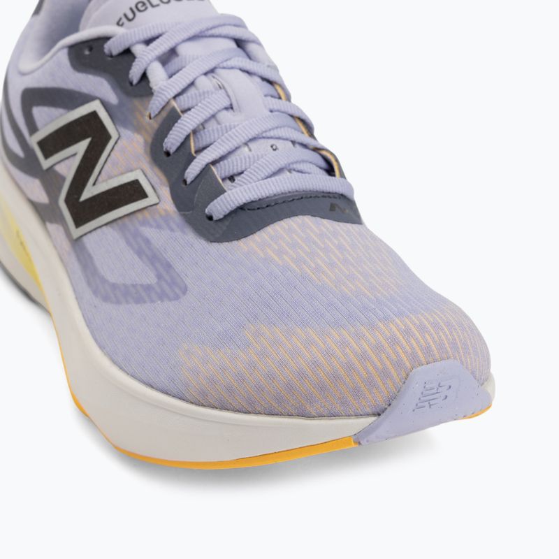 Vyriški bėgimo batai New Balance FuelCell Flite-R V1 smoked violet/satsuma orange/meteorite 7