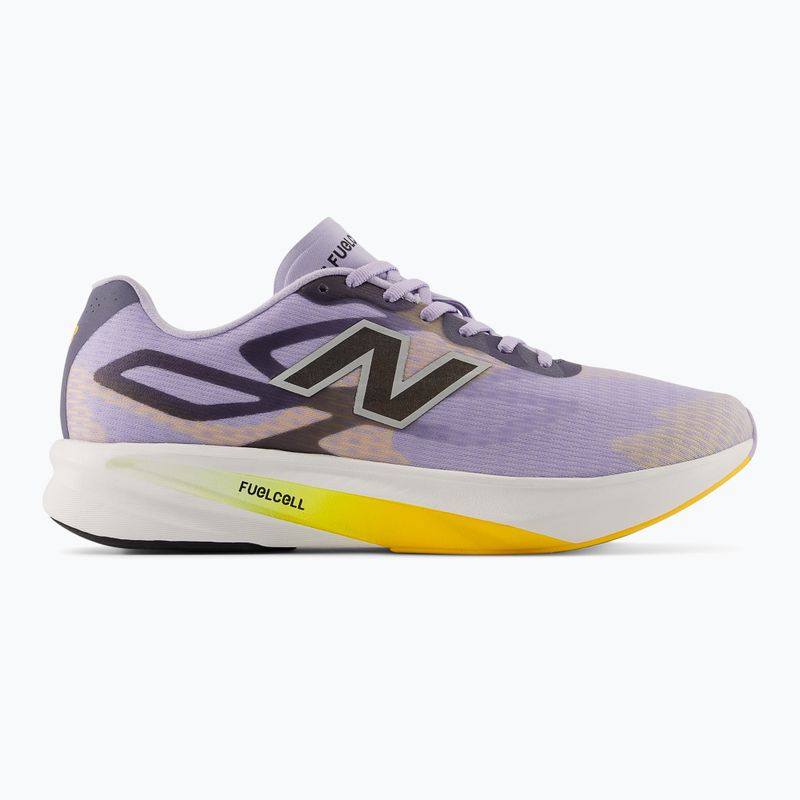 Vyriški bėgimo batai New Balance FuelCell Flite-R V1 smoked violet/satsuma orange/meteorite 2