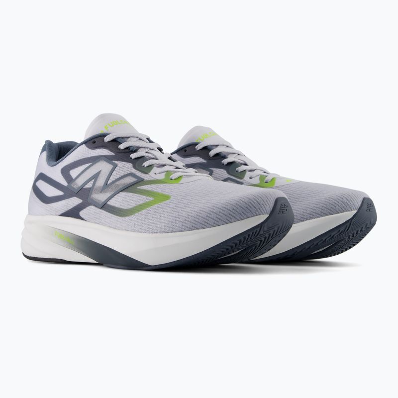 Vyriški bėgimo batai New Balance FuelCell Flite-R V1 fresh air/shadow blue/alkaline green 4