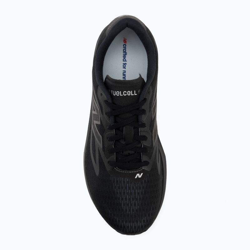 Vyriški bėgimo batai New Balance FuelCell Flite-R V1 black/black cement/bright mint 5