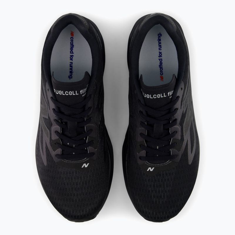 Vyriški bėgimo batai New Balance FuelCell Flite-R V1 black/black cement/bright mint 7