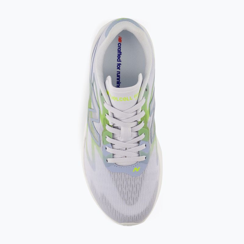 Moteriški bėgimo batai New Balance Flite-R V1 fresh air/light arctic grey/alkaline green 5