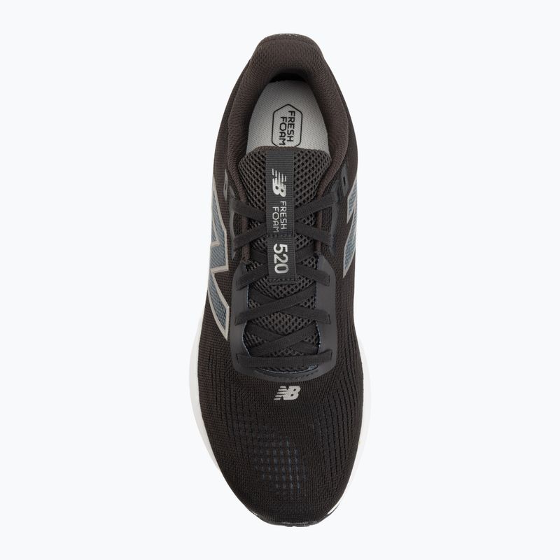 Vyriški bėgimo batai New Balance Fresh Foam 520's V9 black/shadow blue/dark silver metallic 5