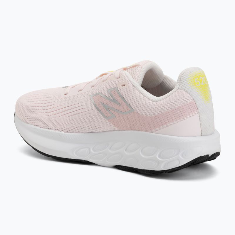 Moteriški bėgimo batai New Balance Fresh Foam 520's V9 pink salt/pink granite/silver metallic 3