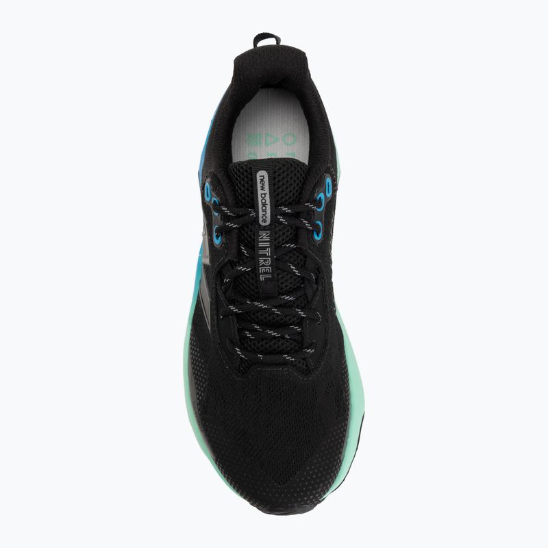 Moteriški bėgimo batai New Balance Dynasoft Nitrel V6 black/altitude/bright mint 5