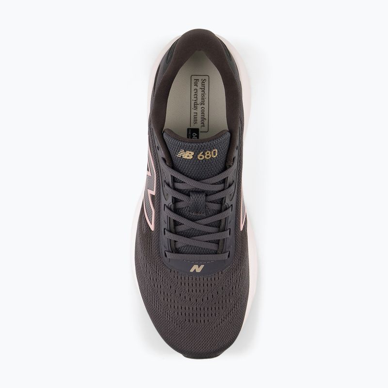 Moteriški bėgimo batai New Balance Fresh Foam 680's V9 black cement/pink salt 5