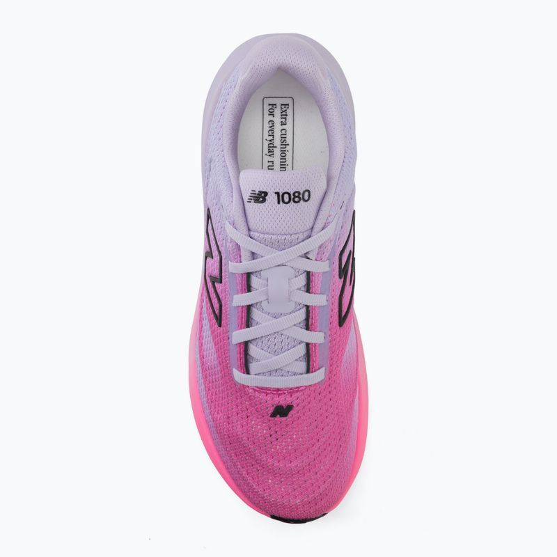 Moteriški bėgimo batai New Balance 1080's V15 smoked violet/pink heat/black 5