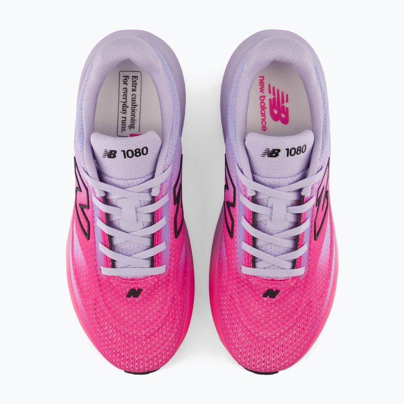 Moteriški bėgimo batai New Balance 1080's V15 smoked violet/pink heat/black 5