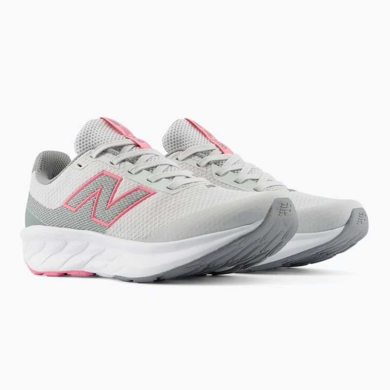 Vaikiški bėgimo bateliai New Balance 520's Lace V9 grey matter/signal pink 4