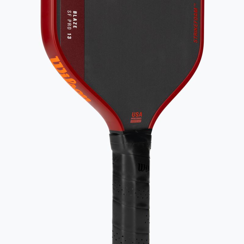 Pickleball raketė Wilson Blaze SF Pro 13 black/red 4