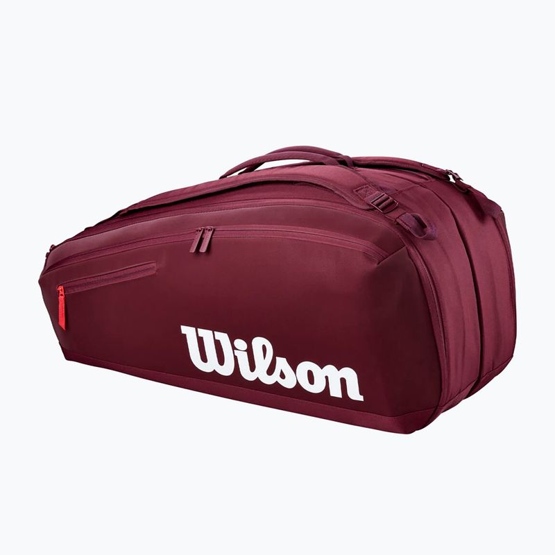 Teniso krepšys Wilson Defyer Racket Bag 9Pk V1 red 2