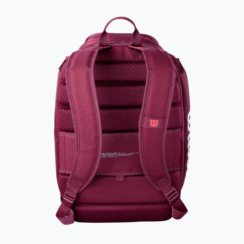 Teniso kuprinė Wilson Defyer Tennis Backpack V1 red 2