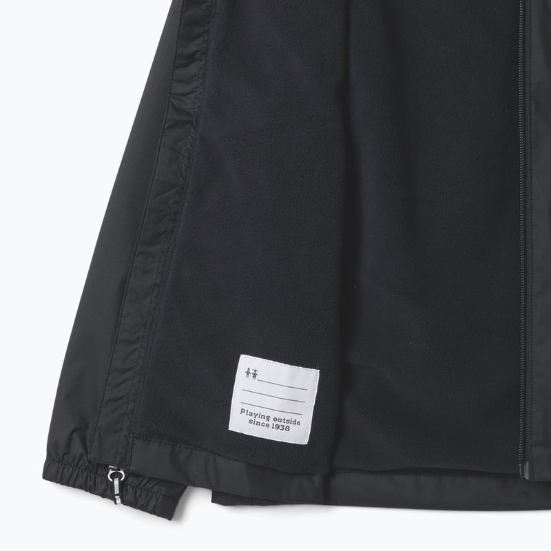 Vaikiška lietaus striukė Columbia Rainy Trails III Fleece Lined black 3