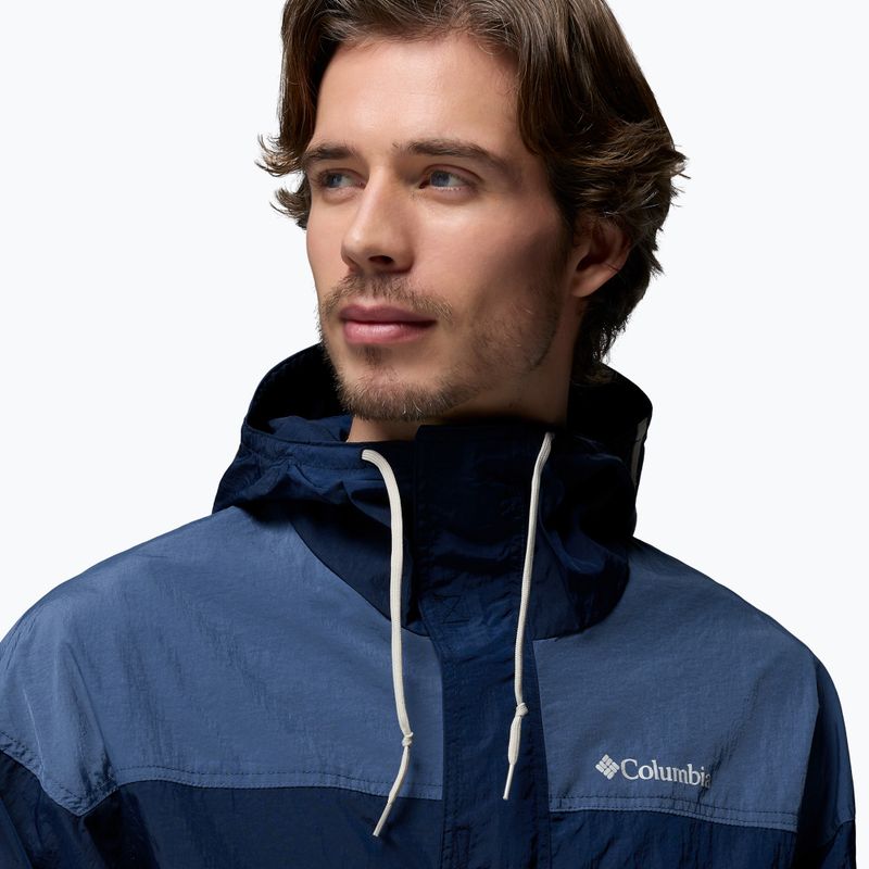 Vyriška vėjui atspari striukė Columbia Challenger II Windbreaker collegiate navy/dark mountain 6