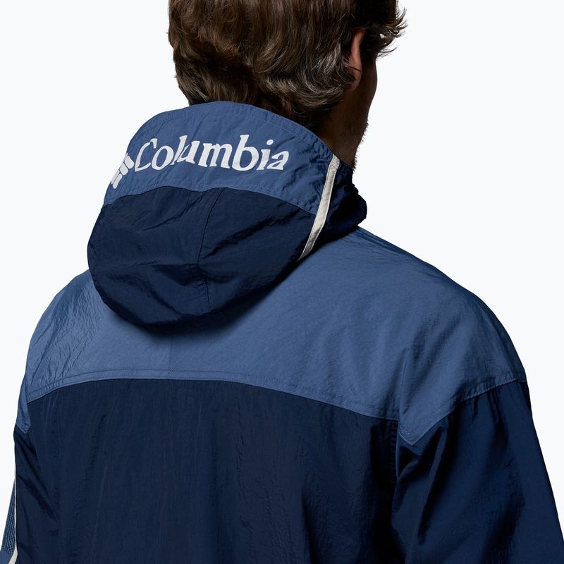 Vyriška softshell striukė Columbia Challenger II Windbreaker collegiate navy/dark mountain 7