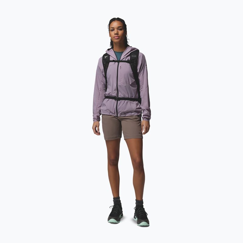 Moteriška vėjui atspari striukė Columbia Khyex Pro Wind shale purple 2