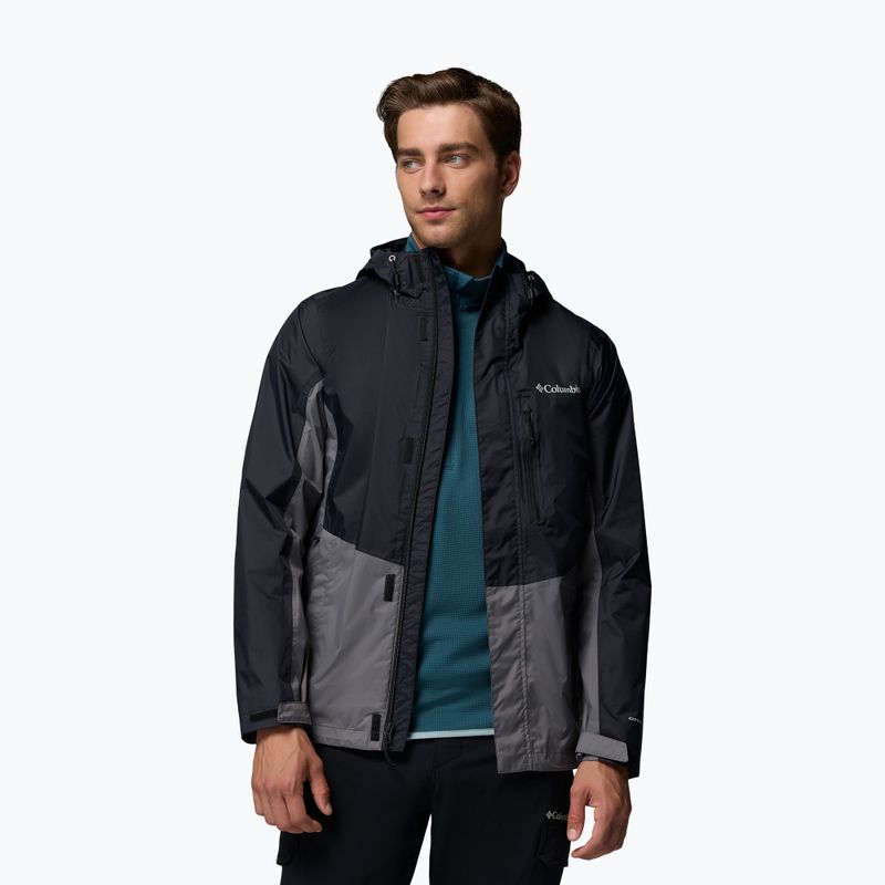 Moteriška vėjui atspari striukė Columbia Khyex Pro Wind shale purple 5