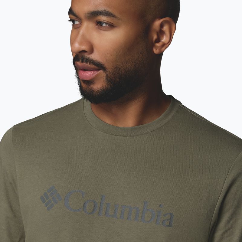 Vyriški marškinėliai Columbia CSC Basic Logo Tee stone green/gem columbia 5