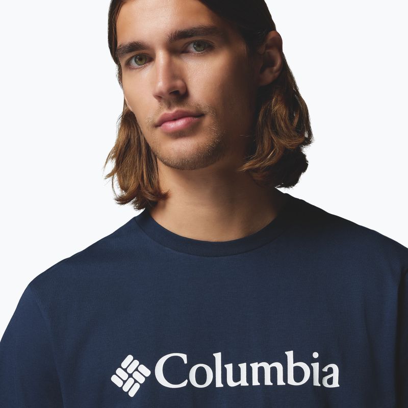 Vyriški marškinėliai Columbia CSC Basic Logo Tee collegiate navy/gem columbia 5