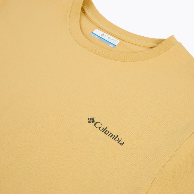 Vyriški marškinėliai Columbia CSC Outdoor Back Graphic sand dune/scoped view 3