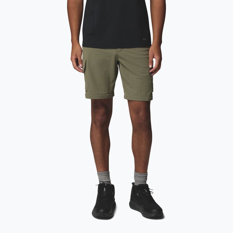 Vyriškos žygio kelnės Columbia Silver Ridge Elite Convertible stone green 5