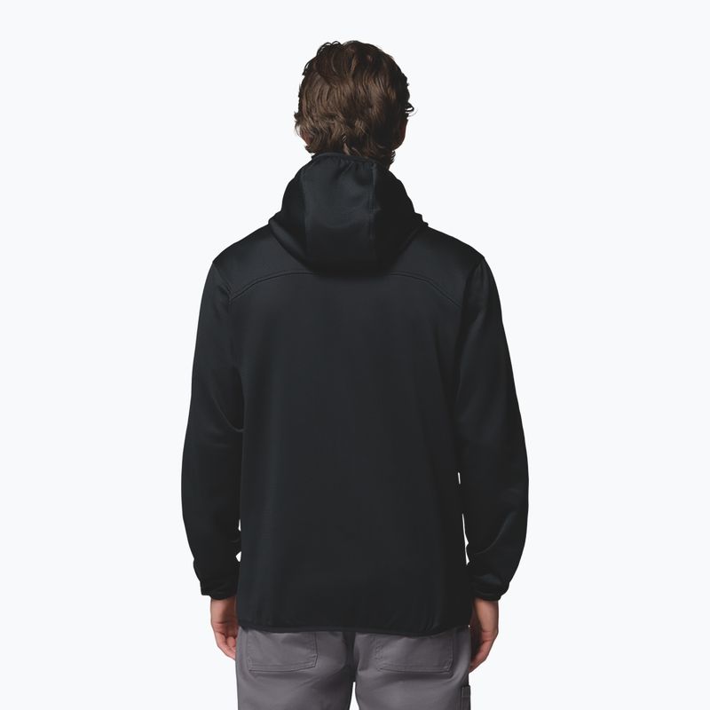 Vyriškas žygio džemperis Columbia Tall Heights Hdd Grid Fleece Full Zip black 3