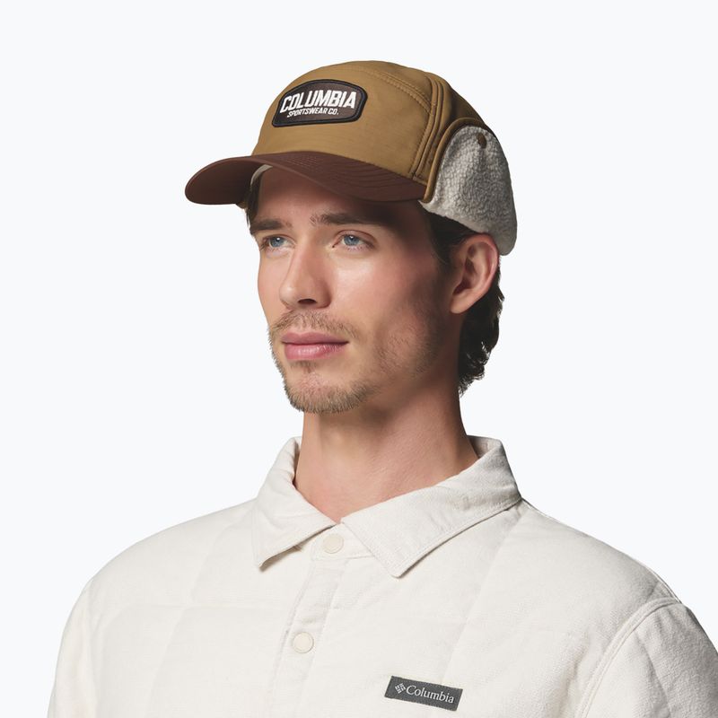 Kepurė su snapeliu Columbia Landroamer Ear Flap delta tobacco/working badge 5