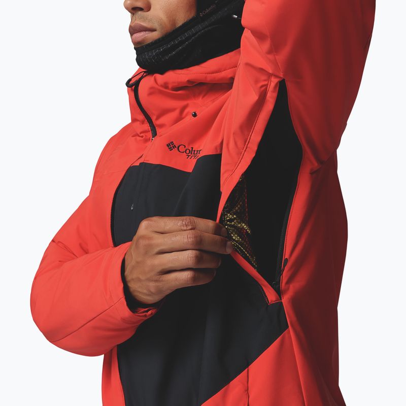 Vyriška slidinėjimo striukė Columbia Winter District III super sonic/black 10
