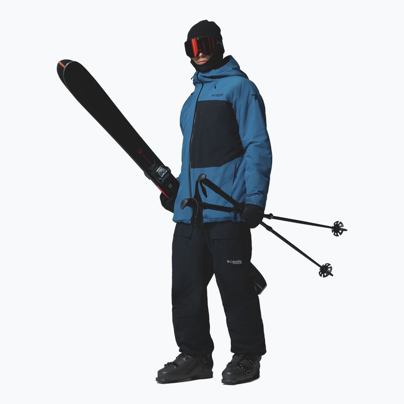 Vyriška slidinėjimo striukė Columbia Winter District III phoenix blue/black 2