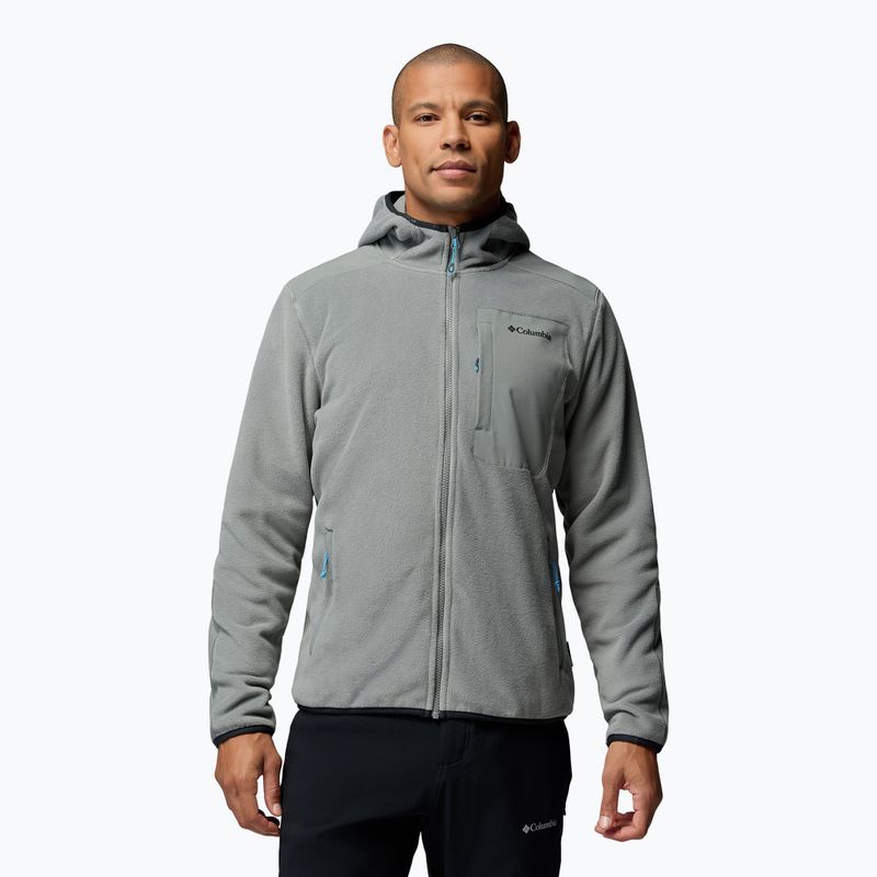 Vyriškas flisinis džemperis Columbia Pacific Arch 200 Hooded FZ Fleece Sedona Sage