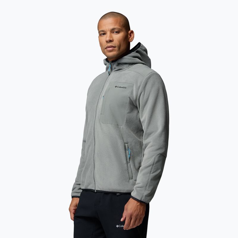 Vyriškas flisinis džemperis Columbia Pacific Arch 200 Hooded FZ Fleece Sedona Sage 4