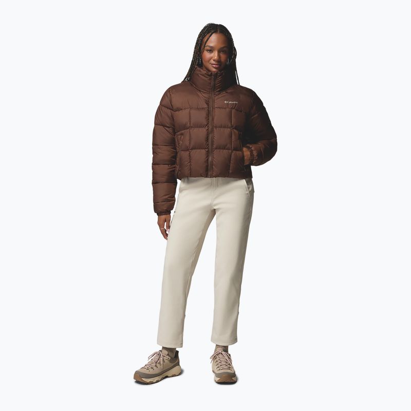 Moteriška šilta striukė Columbia Puffect III Cropped tobacco 2