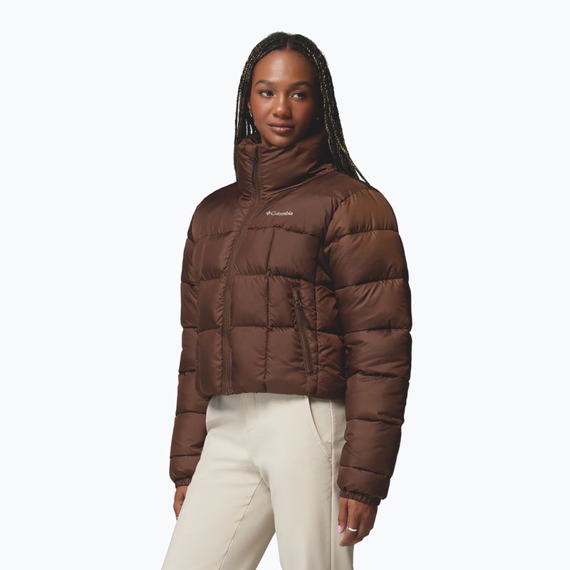 Moteriška šilta striukė Columbia Puffect III Cropped tobacco 5