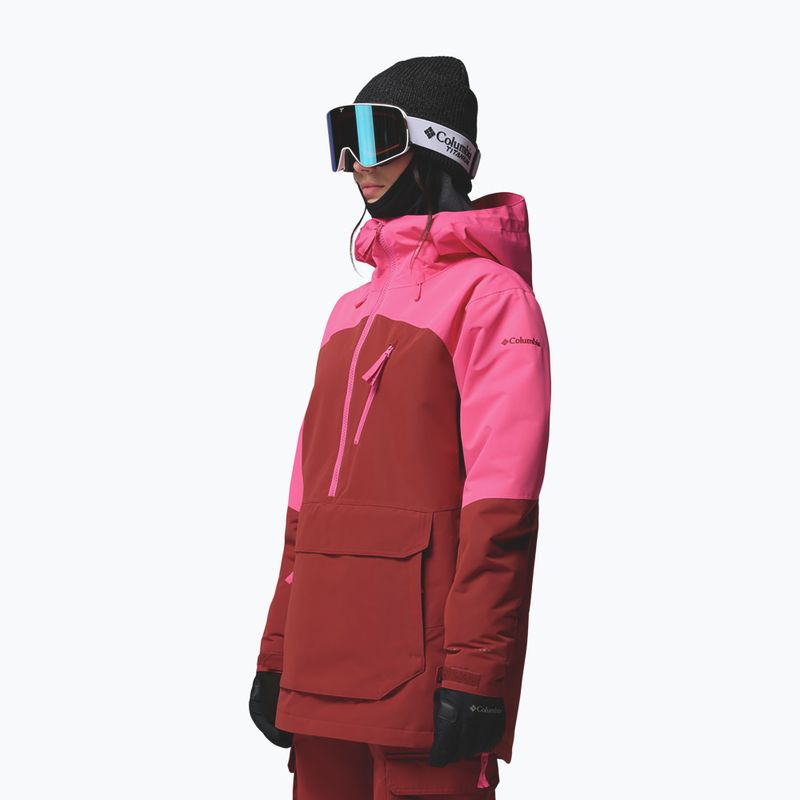 Moteriška snieglenčių striukė Columbia Coreshot Anorak red oxide/nico 4