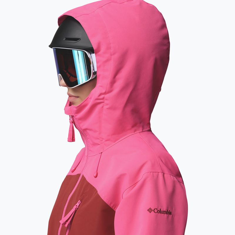 Moteriška snieglenčių striukė Columbia Coreshot Anorak red oxide/nico 6