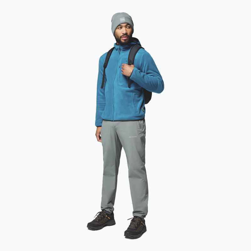 Vyriškas flisinis džemperis Columbia Pacific Arch 200 Hooded FZ Fleece Phoenix Blue 2