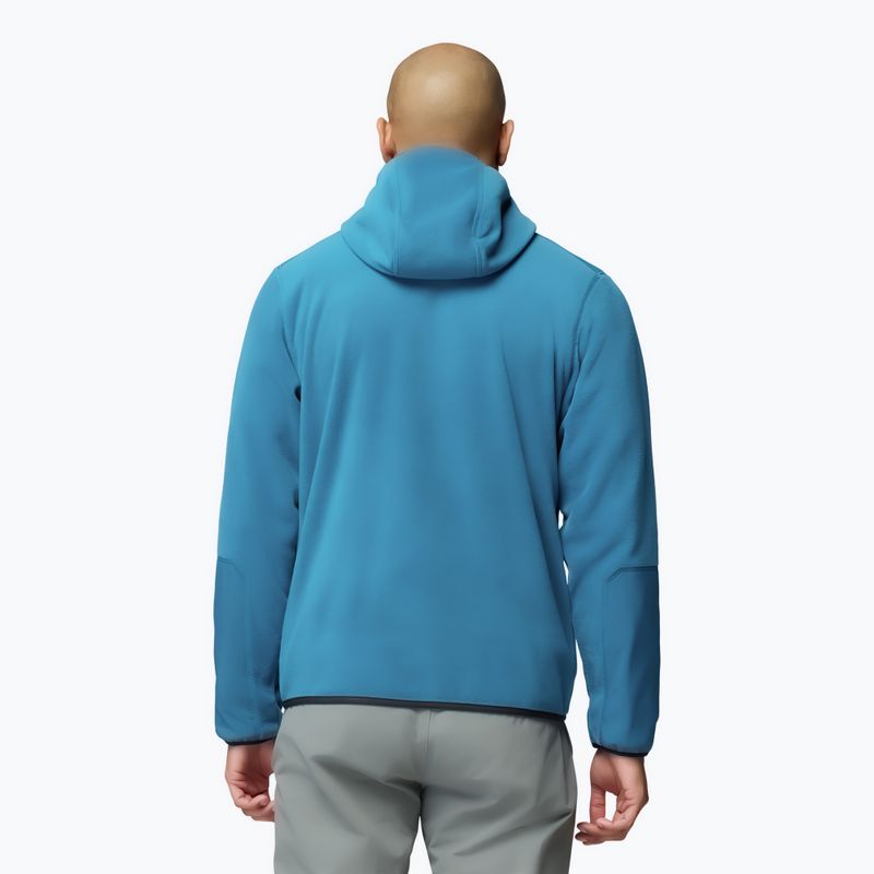 Vyriškas flisinis džemperis Columbia Pacific Arch 200 Hooded FZ Fleece Phoenix Blue 3