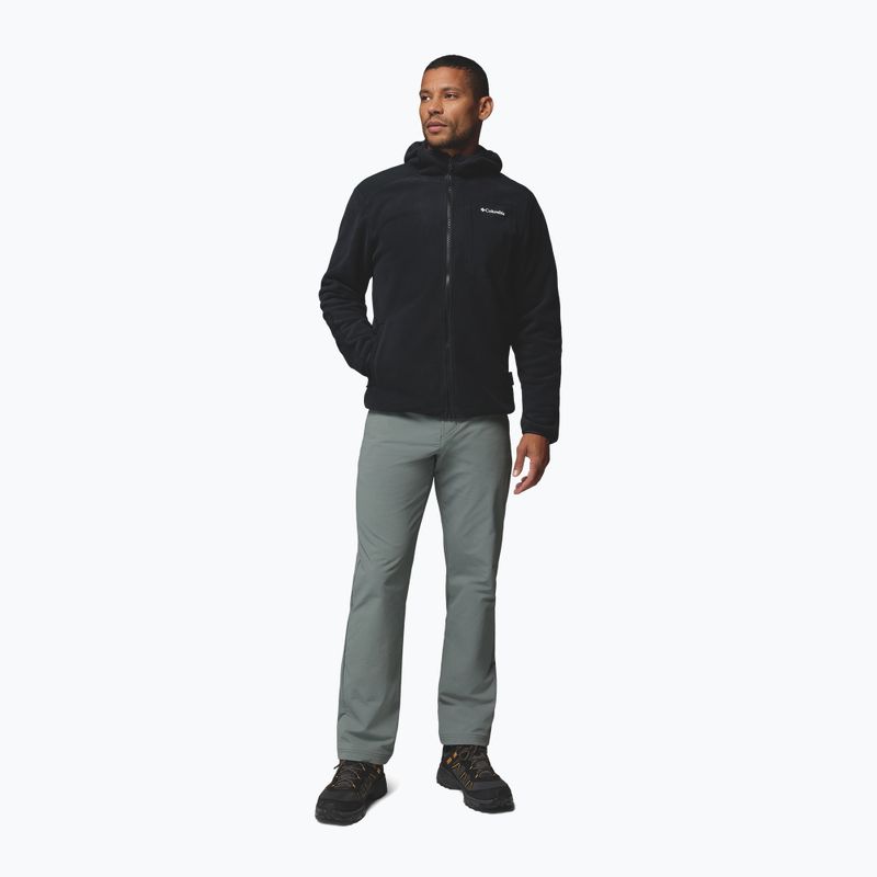 Vyriškas flisinis džemperis Columbia Pacific Arch 200 Hooded FZ Fleece Black 2